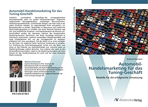 Automobil-Handelsmarketing für das Tuning-Geschäft: Modelle für die erfolgreiche Umsetzung