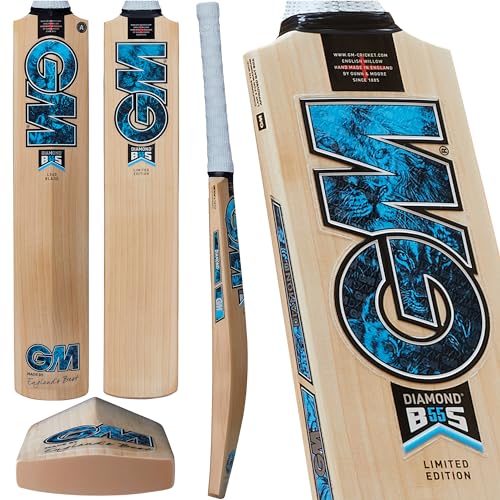 Gunn & Moore Unisex Jugend Diamond 404 Lite Cricketschläger, Natur, Size 1-Player Height 120-129cm