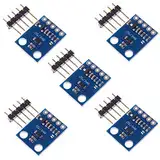 Hailege 5pcs GY-302 BH1750 BH1750FVI Digital Light Intensity Light Brightness Sensor Illumination Module