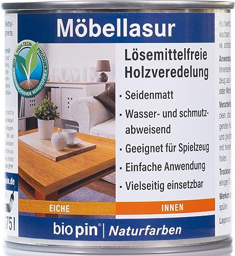 Biopin Möbellasur 0,375 L eiche