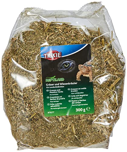 Trixie 76277 Gräser und Wiesenkräuter für Landschildkröten, 300 g