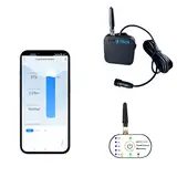 EPTTECH Smart TLC2326P Ferndetektor-Anzeigebildschirm Tuya Smart Life Mobile APP Flüssigkeits-, Wasser-, Öl-, Kraftstoffstand-Tankmonitor Sensor-Controller Intelligenter Alarm Außenanzeige Wasserdicht