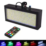 Multicolor Stroboskop mit Fernbedienung Disco Licht, 270Led Stroboskope Musikgesteuert Disco Blitzlicht für Room, Discolicht Party Disco Strobe Light Stroposkopblitzer Blitzer Projektor Lichteffekte