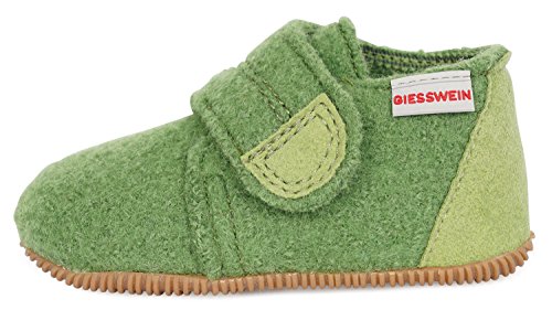 Giesswein Unisex Kinder Oberstaufen Ungefüttert Hausschuhe, Gras 46727 EU