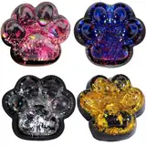 4 Stück Katzenpfoten Squishy, Squishy Pfote, Quetsch Spielzeug 6.5cm*6cm Spielzeug zur Entlastung von Stress Geschenkspielzeug Geeignet für Kinder Jugendliche und Erwachsene