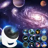 Comius Sharp Planetarium Sternenhimmel Projektor, 12 Planeten Discs, Planetarium Projektor, Galaxy Projektor Lampe Sternenhimmel für Schlafzimmer, LED Sternenhimmel Projektor, Ein Geschenk für Kinder