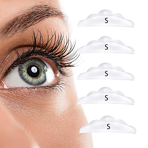 10 Stück Größe S Silikon Pads fürs Wimpernlifting Lash Lift Lockenwickler Silikon Augenschutz