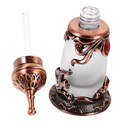 DOITOOL Leere Parfümflaschen Aus Metall Im Vintage-stil Elegantes Design Für Die Damenkollektion