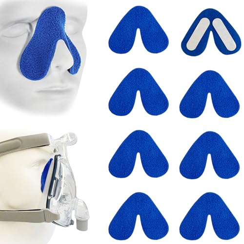 Nasenpolster für CPAP-Maske, Komfort-Nasenkissen, Nasen Polster Nasenschutzpolster für CPAP-Maschine, CPAP-Liner-Zubehör reduziert den Druck