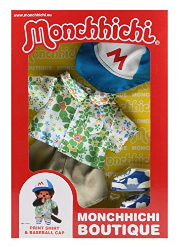 Sekiguchi 254720 - Monchhichi Boutique A3 Hawaii - Hemd und Cappie