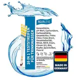 AGUALEVE® 16 in 1 Trinkwasser Teststreifen 30 Stück *NEU* | Misst Schwermetalle, Mineralien, Giftstoffe, Chlor und pH-Wert | Für sicheres, unbedenkliches Trinkwasser | Made in Germany