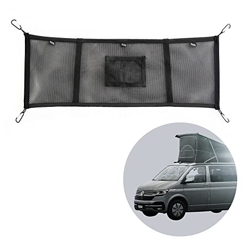 040Parts Gepäck-Netz Aufbewahrungs-Netz für das Aufstelldach kompatibel mit VW T5 T6 Bulli Multivan California Beach Caravelle