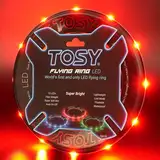 TOSY Fliegender Ring – 16 Millionen RGB-Farben oder 12 LEDs, hell, automatisches Aufleuchten, sicher, wasserdicht, leichtes Frisbee, Geschenk zum Geburtstag, draußen/drinnen für Jungen/Mädchen/Kinder