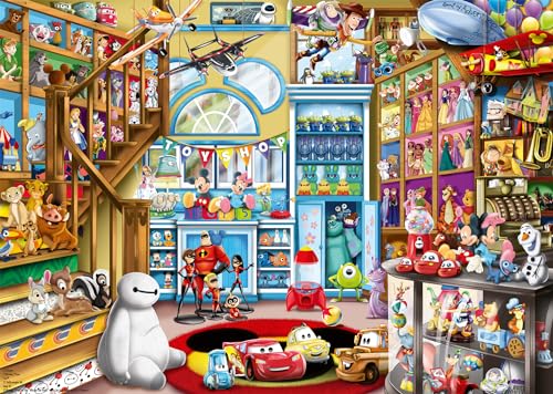 Ravensburger Puzzle 12000527 - Im Spielzeugladen - 1000 Teile Disney Puzzle für Erwachsene und Kinder ab 14 Jahren