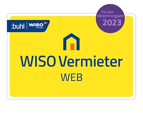 WISO Vermieter-Web 2024 - Neben- und Heizkostenabrechnung für das Jahr 2023 korrekt abrechnen | Aktivierungscode per E-Mail