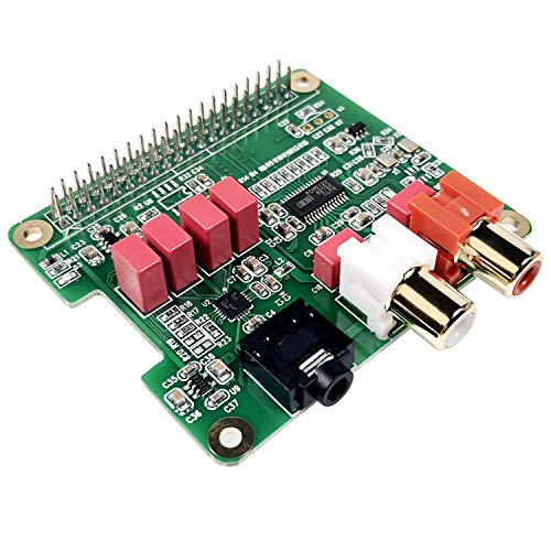 InnoMaker Raspberry Pi HIFI DAC HAT PCM5122 HIFI DAC Audio Card Expansion Board for Raspberry Pi 4 3 B+ Pi Zero etc. (DAC HAT)