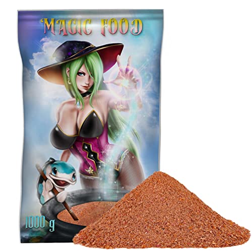 Magicfood Feeder Futter Groundbait Angelfutter 1kg Lockfutter versch. Sorten (1Kg - Rotaugen Ronny)