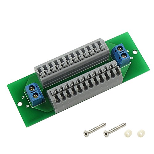 Evemodel Stromverteilungsplatine SV 24+2 FDK mit Federklemmen Schnellanschlußklemmen ohne Schraube PCB008-1-EU