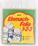 Einmach-Folie 1-2-3