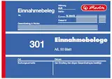 Herlitz Einnahmebelege, A6, Packung mit 50 Blatt