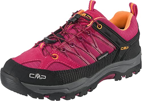 CMP Mädchen Børn rigel lav trekking Shoe Wp Walking Schuh, Bouganville Goji, 36 EU