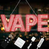 Klassikaline 76,2 x 25,4 cm ultrahelles großes VAPE-Schild – LED-Display für E-Zigarettenläden für Rauchläden, Vape-Geschäfte, Convenience Stores, Tankstellen-Convenience Stores