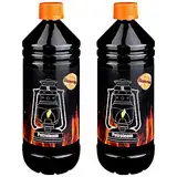 Flameup Petroleum für Petroleumheizung Petroleumofen Petroleumlampe Petroleumlampen Kamin Heizung Kerosin Reiniger Lampe Lampen Petrolium Auswahl, Menge:2 L