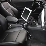 Infuu Holders Auto KFZ Halterung für iPad 1 2 3 4 Air/Galaxy Tab Note/Tablet-PC 7-11" Zoll universal stabil aus Aluminium 229
