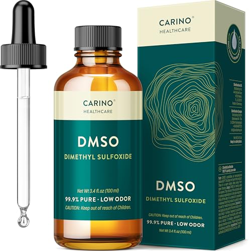 DMSO Pharma Qualität mit Pipette & Tropfverschluss - 99,9% Dimethylsulfoxid 100ml