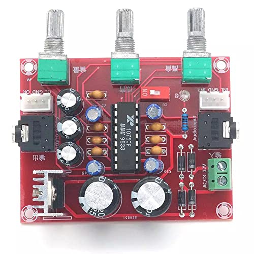 HOOCI BBE XR1075 Preamp Tone Board Audio Höhen Bass Einstellung Equalizer Vorverstärker Tonsteuerung Vorverstärker