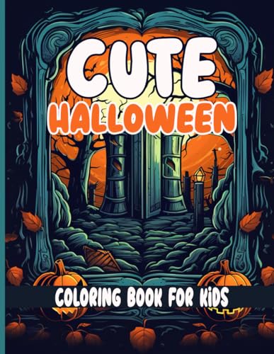 Cute Halloween Coloring book for kids