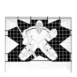 Hockey -Tor -Torhüterziel, Hockey -Netto -Torhüterziel,Heavy Duty Shooter Trainer Tutor - Hockey -Trainingsausrüstung zur Verbesserung der Schussgenauigkeit für Kinder, Teenager, Erwachsene Spieler