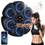 JOAAZAR Music Boxing Machine, 2025 Neu Boxmaschine mit Musik, Smart Music Boxing Machine, 9 Geschwindigkeitsmodi und Zählmodus Unterstützt Bluetooth, Geschenk Für Erwachsene und Kinder Exercise