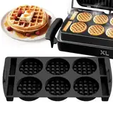 Waffelpapier für Tefal OptiGrill XL, Einfach zu Verwenden, 4in1 XL, 2in1 XL, Elite XL, Plus + XL, Elite Plus XL, Silikon-Backpapier, Belgische Waffeln, Waffeleisen, Langlebiges Material