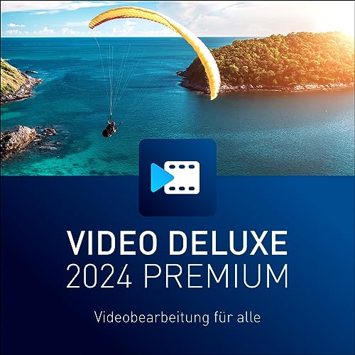 MAGIX Video deluxe Premium 2024 - Videobearbeitung für alle | Videobearbeitungsprogramm | Videoschnittprogramm | für Windows 10/11 PC | 1 Lizenz