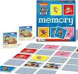 Ravensburger - 20887 - Paw Patrol memory®, der Spieleklassiker für alle Fans der TV-Serie Paw Patrol, Merkspiel für 2-8 Spieler ab 3 Jahren