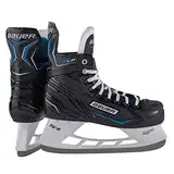 Bauer Herren S21 X-Lp Skate Feldhockey-Schuh, Schwarz/Weiss/Blau/Silber, 44.5 EU