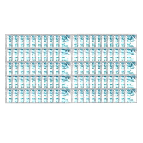 Generisch 100 Stück Pulver Zum Aufsaugen Von Urin, Superabsorber Pulver, Absorber Urin Campingtoilette, Urine Absorber Mit Super Saugfähigkeit Zum, Reisen, Wandern, Camping