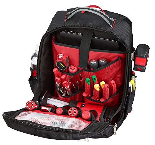 Milwaukee 4932464834 Baustellenrucksack, Rot