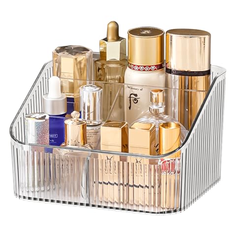 Homeanda Make-up Organiser Aufbewahrungsfächer, Hautpflege Kosmetik Organizer, Make-up Organizer und Lagerung