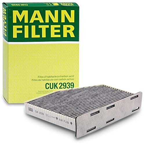 MANN-FILTER CUK 2939 Innenraumfilter – Pollenfilter mit Aktivkohle für PKW