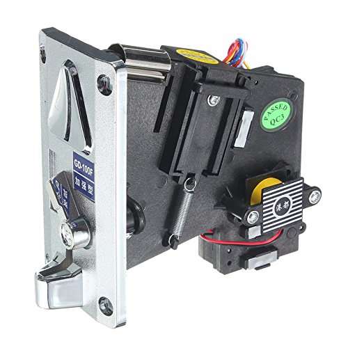 C-FUNN Kunststoff Elektronische Fortschrittliche Front Entry CPU Multi Münzprüfer Vergleich Münz Wähler Für Vending Arcade-Maschine