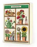 Cavallini & Co. Gardening Notizkarten in Box