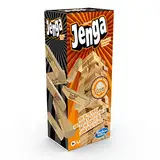 Hasbro Gaming Jenga Classic, beliebtes Geschicklichkeitsspiel für Kinder ab 6 Jahren und bis 2 Spieler – originelles Familien-Spiel – Ostergeschenk für Kinder