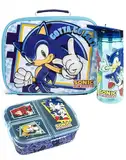 SONIC THE HEDGEHOG Lunchbox Set Kids (Tasche, Wasserflasche, Snacktopf) Einheitsgröße