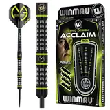 WINMAU Michael Van Gerwen MvG Acclaim 25 Gramm Wolfram Dartpfeile mit Stahlspitze Set mit Flights und Shafts