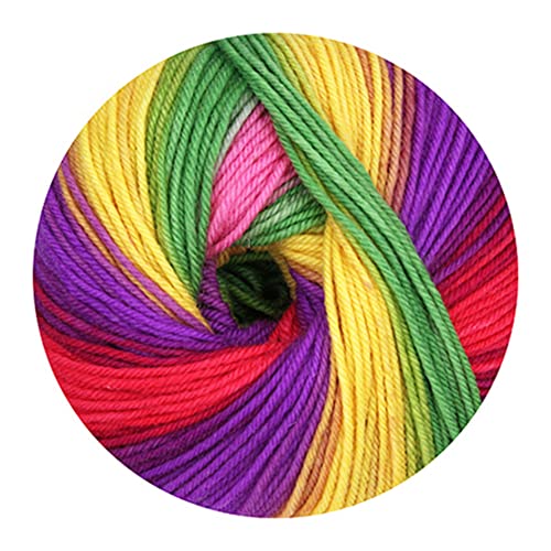 ONline Street Design Color, Linie 12, 50 g, ca. 210 m Farbe 104 rainbow 50g Wolle zum Stricken