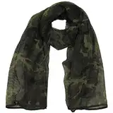 MFH Netzschal Tarnschal 190 x 90 cm Schal Halstuch Kopftuch Tarnschal Camouflage (M 95 CZ tarn)