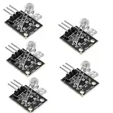 Hailege 5pcs 5V Heartbeat Detect Sensor Herzfrequenz Detect Messmodul Finger Heartbeat Measure KY-039