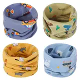 ZYUPHY Loop Schal Kinder, Baby Schal Winter Loop Hals Wärmer Schlauchschal Kinder für Jungen Mädchen